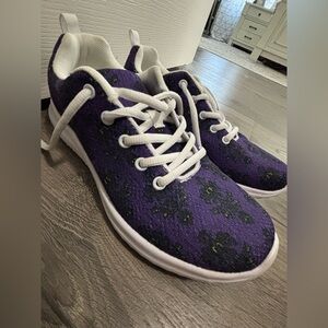 Haunted Mansion Style Print Sneakers Shoes Disney Spooky Grim Grinning Ghost